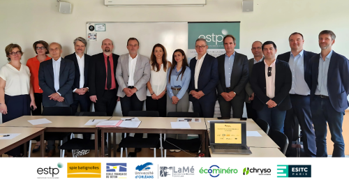 ESITC Paris signature chaire ingénierie des bétons juin 2025 post linkedin